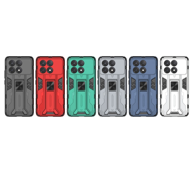For Xiaomi Poco X6 Pro Supersonic Armor PC Hybrid TPU Phone Case(Green) - Xiaomi Cases by PMC TechLife | Online Shopping South Africa | PMC TechLife | Buy Now Pay Later Mobicred