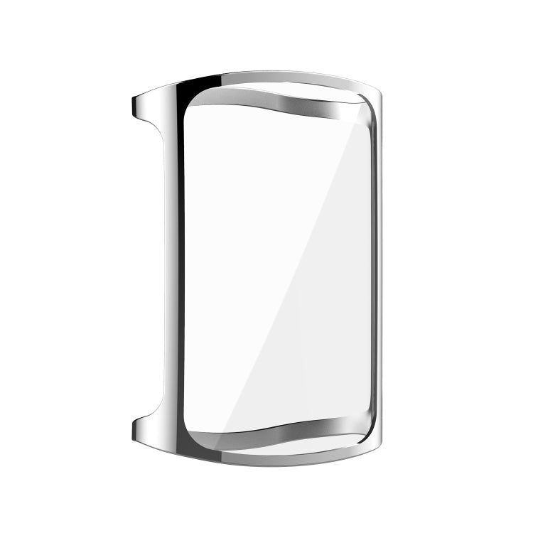 For Fitbit Charge 6 / 5 TPU Shell + Film Integrated Watch Protective Case(White) - Watch Cases by PMC TechLife | Online Shopping South Africa | PMC TechLife | Buy Now Pay Later Mobicred