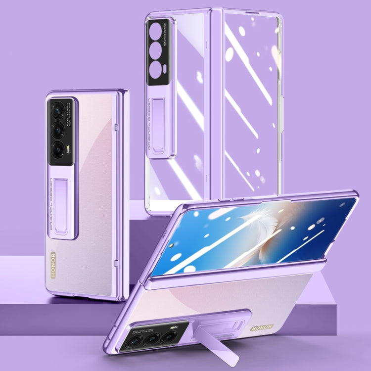 For Honor Magic Vs2 Electroplated Case-film Integral Hinge Shockproof Phone Case(Purple) - free shipping - PMC TechLife - Order now!