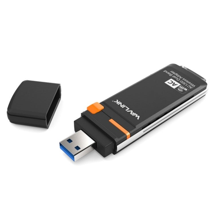 WAVLINK WN688A3D Dual Band Wireless Network Adapter AC1300 Portable USB 3.0 WiFi Dongle - free shipping - PMC Jewellery - Order now!