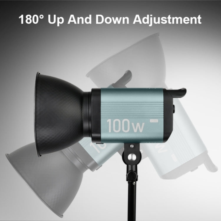 VLOGLITE P100 Professional Photography Video Fill Light 100W High Powerful Bright COB LED Light, Plug:US Plug - free shipping - PMC TechLife - Order now!
