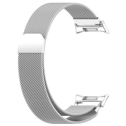 For Honor Watch 4 TMA-L19 Milan Magnetic Steel Mesh Watch Band(Silver) - Watch Bands by PMC Jewellery | Online Shopping South Africa | PMC Jewellery