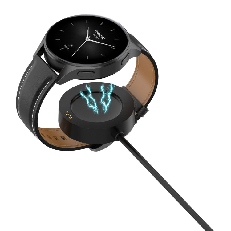 For Xiaomi Watch S3 Magnetic Watch Charging Cable, Length: 1m(Black) - Charger by PMC TechLife | Online Shopping South Africa | PMC TechLife | Buy Now Pay Later Mobicred