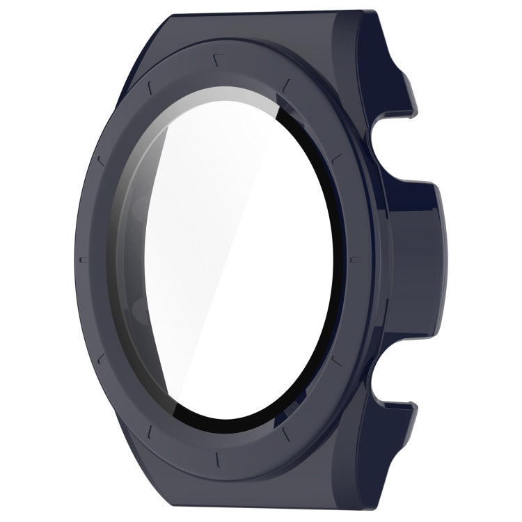 For Xiaomi Watch H1 PC + Tempered Film Integrated Watch Protective Case(Blue) - Watch Cases by PMC TechLife | Online Shopping South Africa | PMC TechLife | Buy Now Pay Later Mobicred