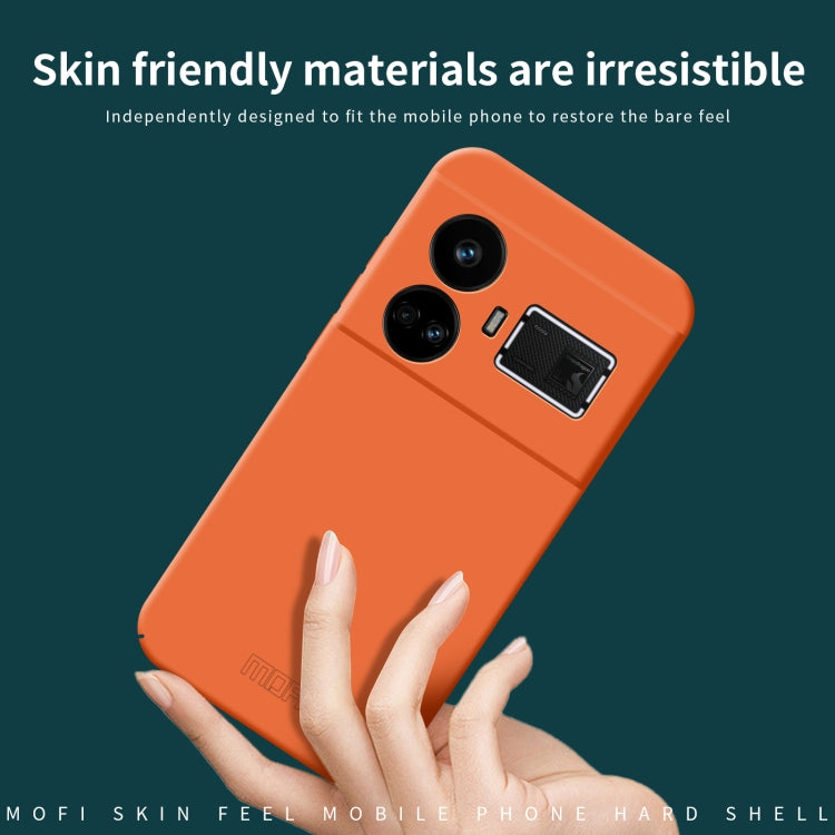 For Realme GT5 MOFI Qin Series Skin Feel All-inclusive PC Phone Case(Black) - free shipping - PMC TechLife - Order now!