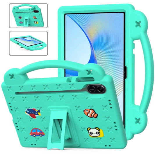 For Honor X8 Pro 11.5 Handle Kickstand Children EVA Shockproof Tablet Case(Mint Green) - Honor by PMC Jewellery | Online Shopping South Africa | PMC Jewellery | Buy Now Pay Later Mobicred