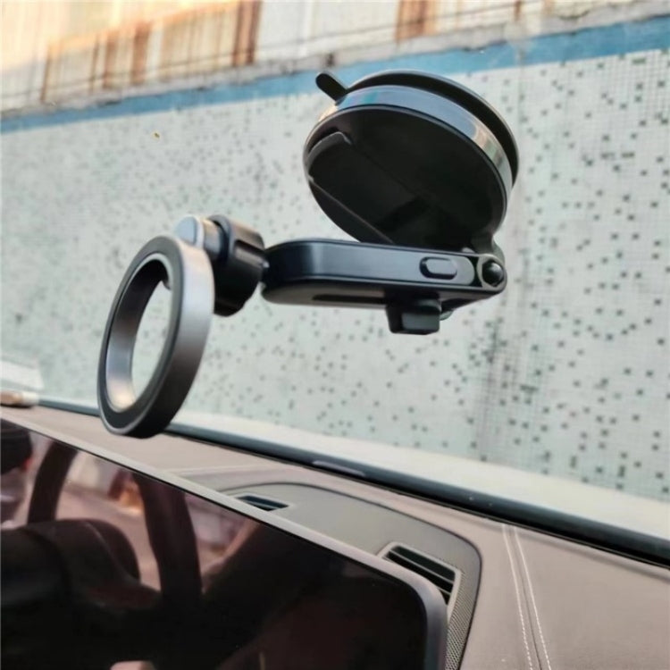 Car Dashboard / Windshield Compatible Magnet Type Phone Holder Suction Cup Base - Car Holders by PMC TechLife | Online Shopping South Africa | PMC TechLife | Buy Now Pay Later Mobicred