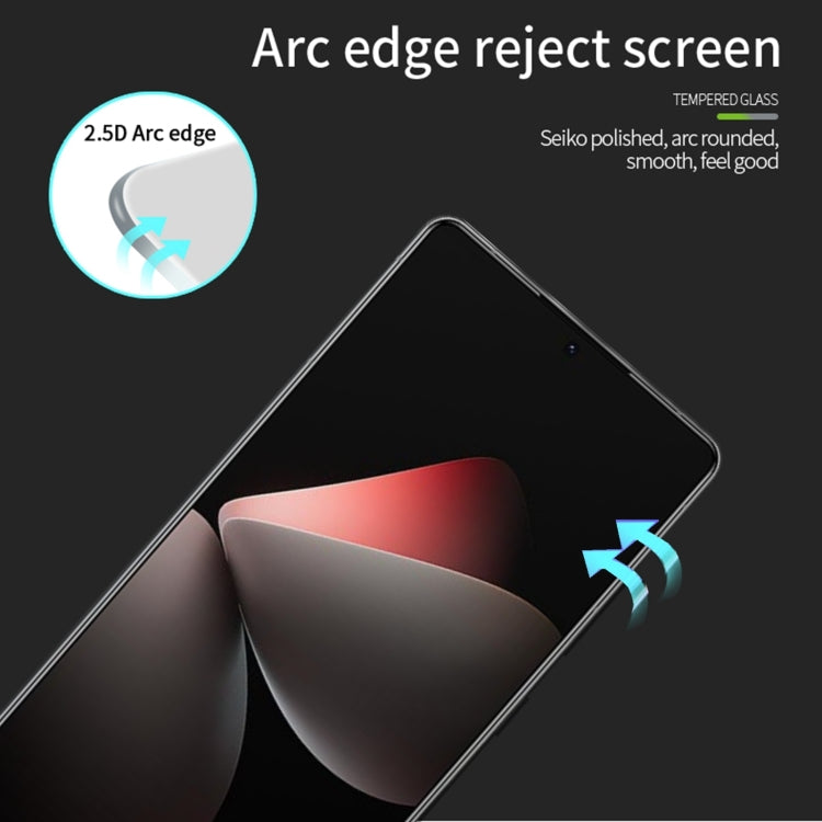 For Meizu 21 Pro MOFI 9H 2.5D Full Screen Tempered Glass Film(Black) - Others by MOFI | Online Shopping South Africa | PMC TechLife | Buy Now Pay Later Mobicred