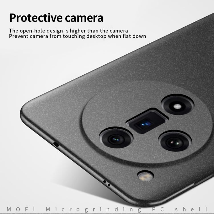 For OPPO Find X7 MOFI Fandun Series Frosted PC Ultra-thin All-inclusive Phone Case(Black) - Find X7 Cases by MOFI | Online Shopping South Africa | PMC Jewellery