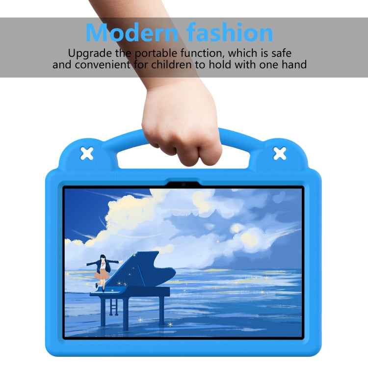 For Lenovo P11 Plus J607F / Xiaoxin Pad 11 Handle Kickstand Children EVA Shockproof Tablet Case(Sky Blue) - Lenovo by PMC TechLife | Online Shopping South Africa | PMC TechLife | Buy Now Pay Later Mobicred