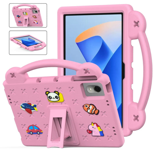 For Huawei MetePad 11 2023 / 2021 Handle Kickstand Children EVA Shockproof Tablet Case(Pink) - Huawei by PMC Jewellery | Online Shopping South Africa | PMC Jewellery | Buy Now Pay Later Mobicred