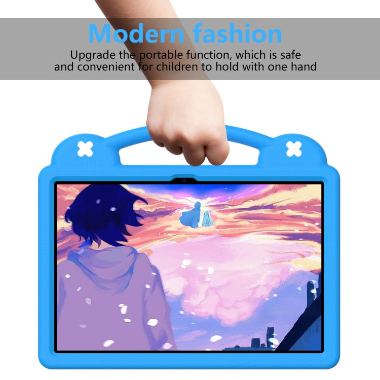 For  Lenovo Tab  P12 / Xiaoxin Pad Pro 12.7 Handle Kickstand Children EVA Shockproof Tablet Case(Sky Blue) - Lenovo by PMC TechLife | Online Shopping South Africa | PMC TechLife | Buy Now Pay Later Mobicred