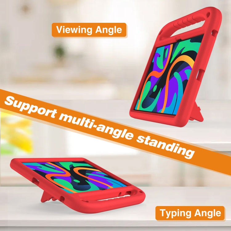 For Amazon Fire Max 11 2023 Handle EVA Shockproof Tablet Case with Holder(Red) - Amazon by PMC TechLife | Online Shopping South Africa | PMC TechLife | Buy Now Pay Later Mobicred