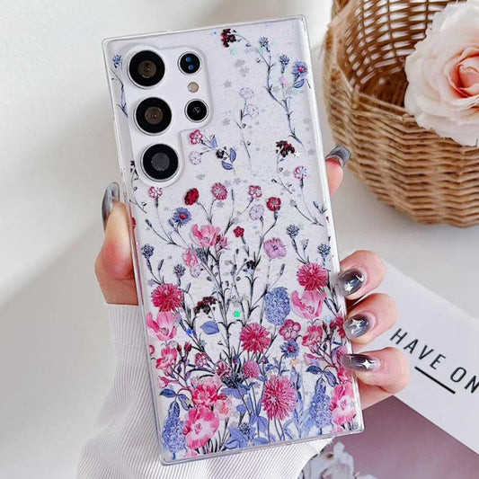 For Samsung Galaxy S22 Ultra 5G Spring Garden Epoxy TPU Phone Case(F02 Spring Garden) - Galaxy S22 Ultra 5G Cases by PMC Jewellery | Online Shopping South Africa | PMC Jewellery