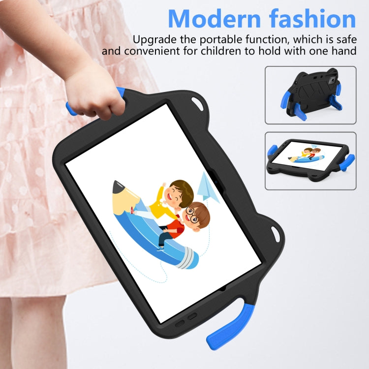 For Lenovo Xiaoxin Pad 2024/Tab M11 Ice Baby EVA Shockproof Hard PC Tablet Case(Black+Blue) - Lenovo by PMC TechLife | Online Shopping South Africa | PMC TechLife | Buy Now Pay Later Mobicred