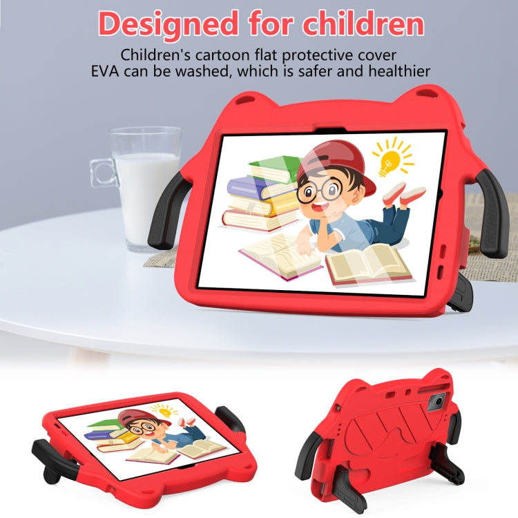For TCL Tab 11 9466x3 Ice Baby EVA Shockproof Hard PC Tablet Case(Rose Red+Black) - free shipping - PMC TechLife - Order now!
