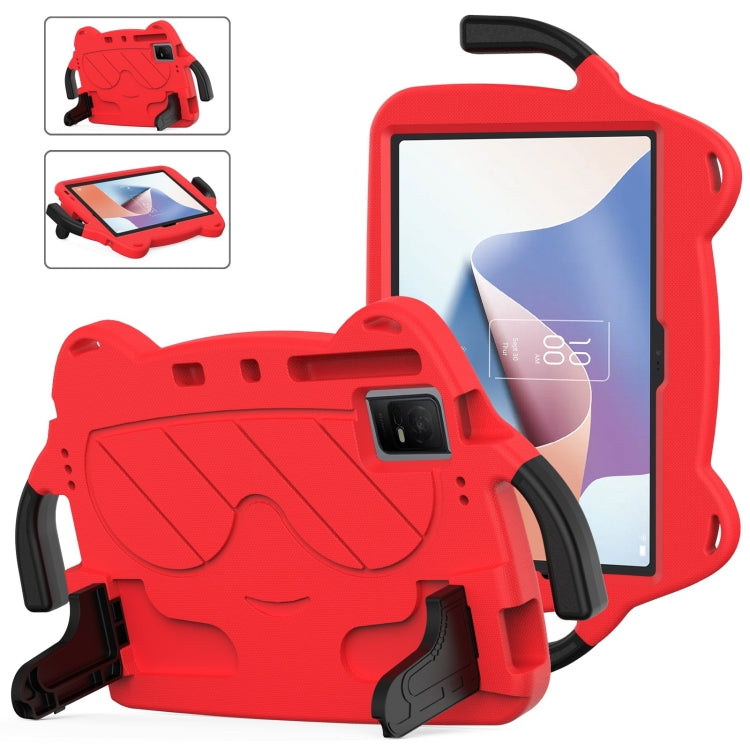 For TCL NxtPader 11 2023 Ice Baby EVA Shockproof Hard PC Tablet Case(Red+Black) - Others by PMC Jewellery | Online Shopping South Africa | PMC Jewellery | Buy Now Pay Later Mobicred