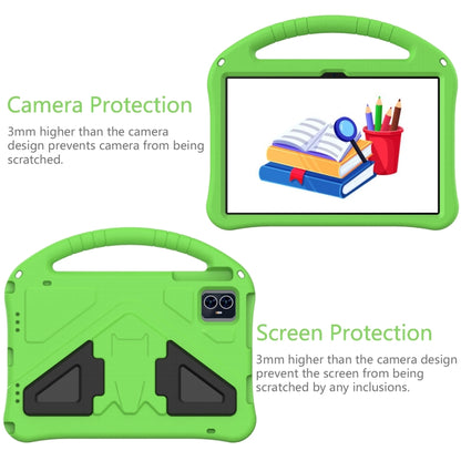 For Teclast M50 HD 10.1 / M50 Pro EVA Shockproof Tablet Case with Holder(Green) - Others by PMC Jewellery | Online Shopping South Africa | PMC Jewellery | Buy Now Pay Later Mobicred