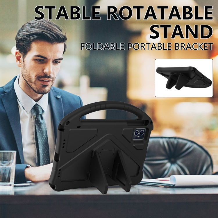 For Teclast M50 HD 10.1 / M50 Pro EVA Shockproof Tablet Case with Holder(Black) - Others by PMC TechLife | Online Shopping South Africa | PMC TechLife | Buy Now Pay Later Mobicred