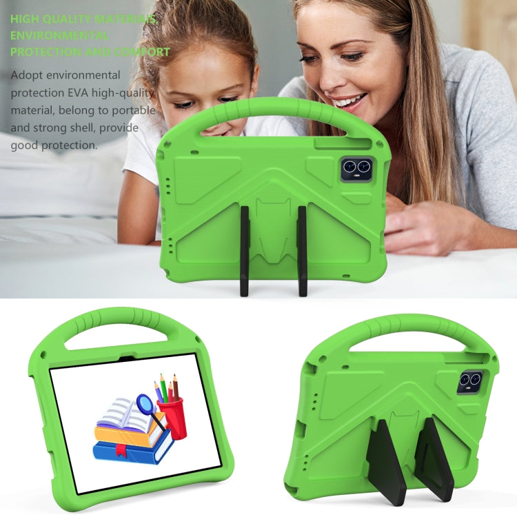 For Blackview Tab 80 10.1 2023 EVA Shockproof Tablet Case with Holder(Green) - Others by PMC TechLife | Online Shopping South Africa | PMC TechLife