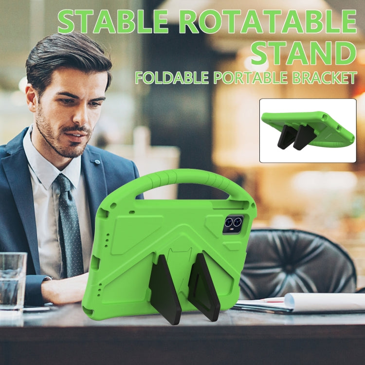 For Blackview Tab 80 10.1 2023 EVA Shockproof Tablet Case with Holder(Green) - Others by PMC TechLife | Online Shopping South Africa | PMC TechLife