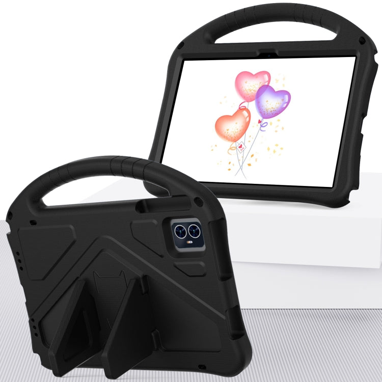 For Blackview Tab 80 10.1 2023 EVA Shockproof Tablet Case with Holder(Black) - Others by PMC TechLife | Online Shopping South Africa | PMC TechLife | Buy Now Pay Later Mobicred