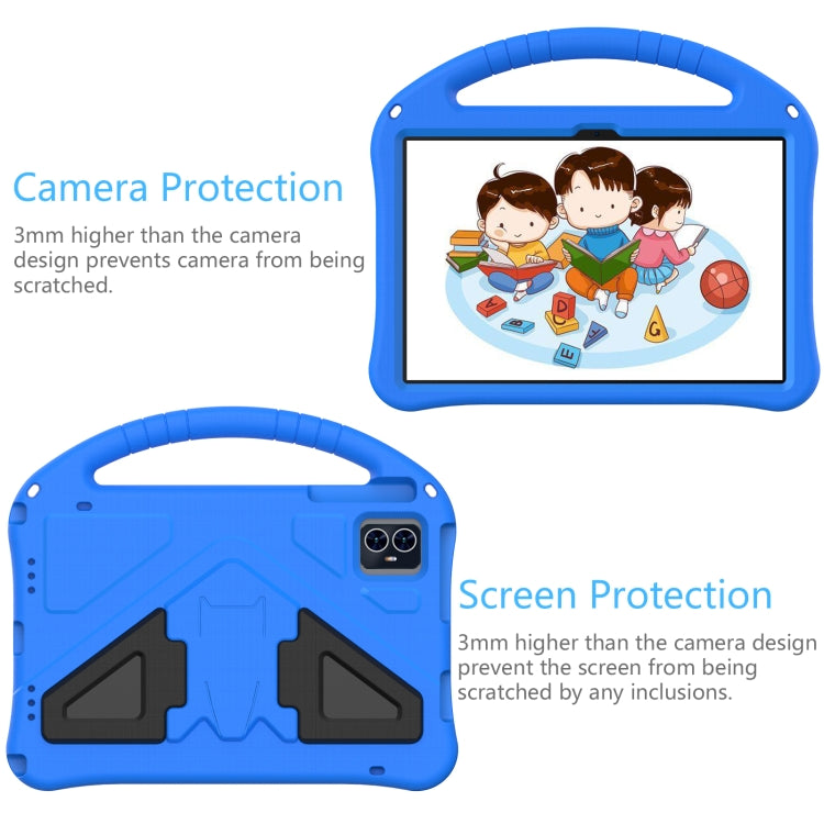 For Blackview Tab 80 10.1 2023 EVA Shockproof Tablet Case with Holder(Blue) - Others by PMC TechLife | Online Shopping South Africa | PMC TechLife