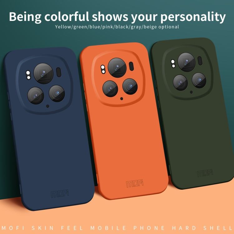 For Honor Magic6 Pro MOFI Qin Series Skin Feel All-inclusive PC Phone Case(Green) - Honor Cases by MOFI | Online Shopping South Africa | PMC TechLife | Buy Now Pay Later Mobicred