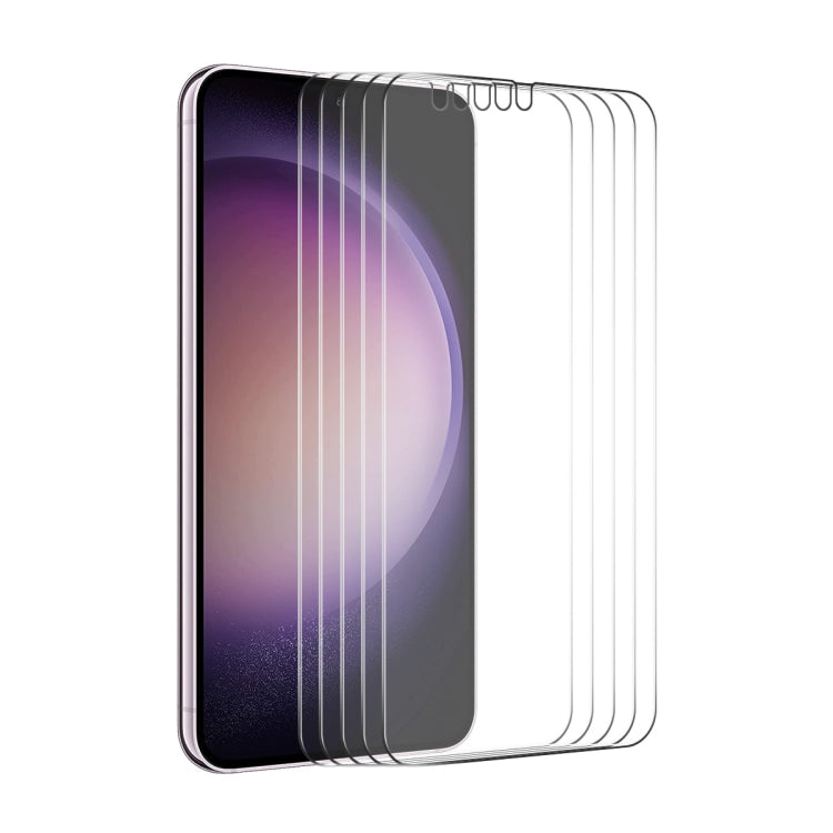 For Samsung Galaxy S24+ 5G 5pcs ENKAY 0.18mm High Aluminum-silicon Tempered Glass Film, Support Ultrasonic Fingerprint Unclock - Galaxy S24+ 5G Tempered Glass by ENKAY | Online Shopping South Africa | PMC Jewellery | Buy Now Pay Later Mobicred