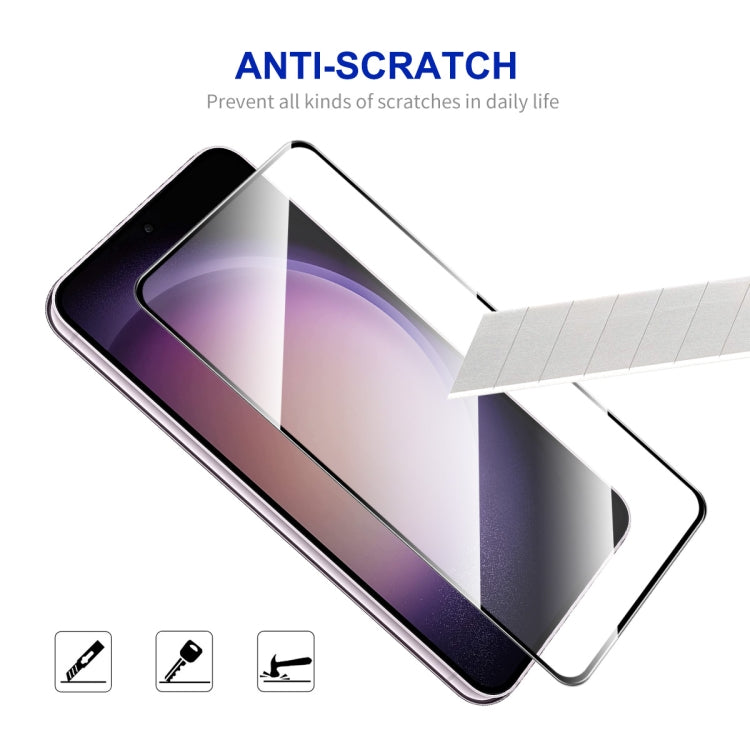 For Samsung Galaxy S24+ 5G ENKAY Hat-Prince 0.18mm High Aluminum-silicon Tempered Glass Film, Support Ultrasonic Fingerprint Unclock - Galaxy S24+ 5G Tempered Glass by ENKAY | Online Shopping South Africa | PMC Jewellery | Buy Now Pay Later Mobicred