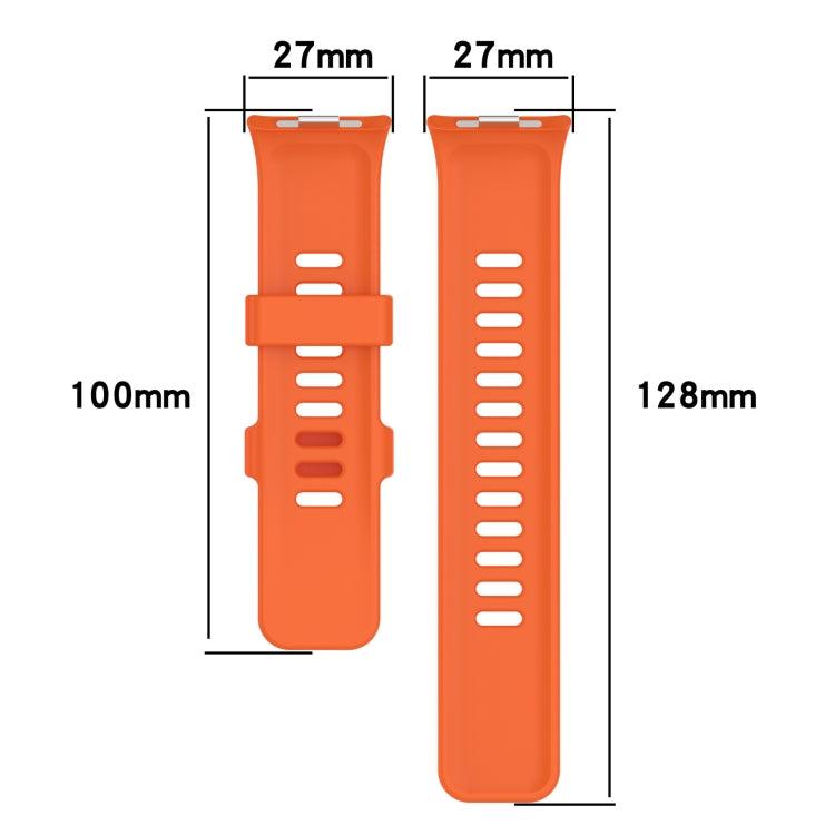 For Redmi Watch 4 Solid Color Silicone Sports Watch Band(Light Blue) - Watch Bands by PMC TechLife | Online Shopping South Africa | PMC TechLife