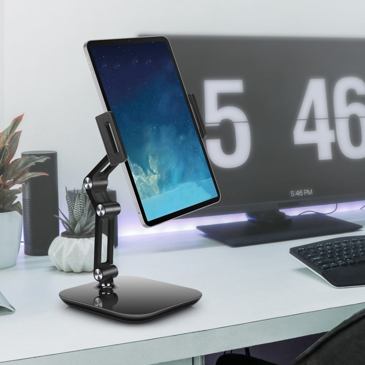 NS-06B 360 Degree Rotating Foldable Desktop Tablet Phone Holder - Stand by PMC TechLife | Online Shopping South Africa | PMC TechLife | Buy Now Pay Later Mobicred