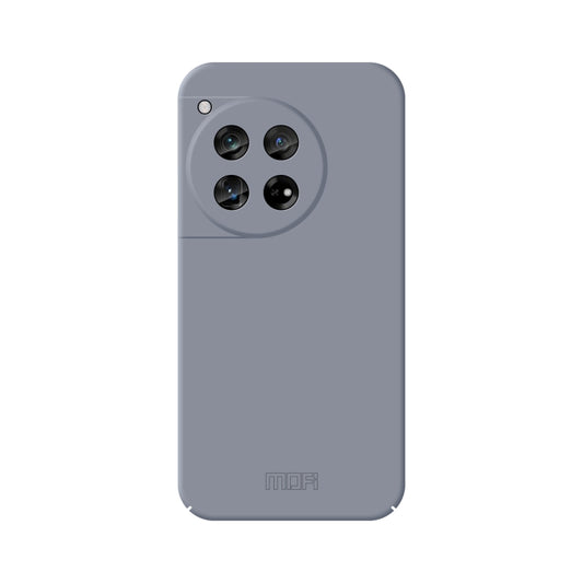 For OnePlus 12 MOFI Qin Series Skin Feel All-inclusive PC Phone Case(Gray) - OnePlus Cases by MOFI | Online Shopping South Africa | PMC Jewellery