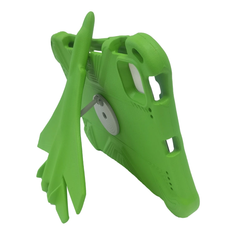 For iPad Pro 11 2024 360 Rotation Aircraft Holder EVA Shockproof Tablet Case(Green) - iPad Pro 11 2024 Cases by PMC TechLife | Online Shopping South Africa | PMC TechLife | Buy Now Pay Later Mobicred
