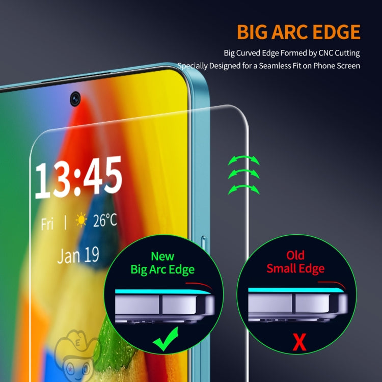 For Redmi K70 Ultra ENKAY 9H Big Arc Edge High Aluminum-silicon Tempered Glass Film -  by ENKAY | Online Shopping South Africa | PMC Jewellery | Buy Now Pay Later Mobicred