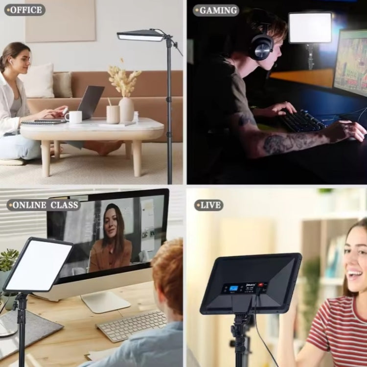 JMARY FM-17RS With Remote 17-inch Touch Control Dimmable LED Panel Light(US Plug) - free shipping - PMC TechLife - Order now!