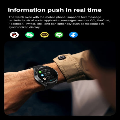 S9 1.53 inch Color Screen Smart Watch, Support Bluetooth Call / Heart Rate / Blood Pressure / Blood Oxygen Monitoring(Silver) - Smart Watches by PMC Jewellery | Online Shopping South Africa | PMC Jewellery