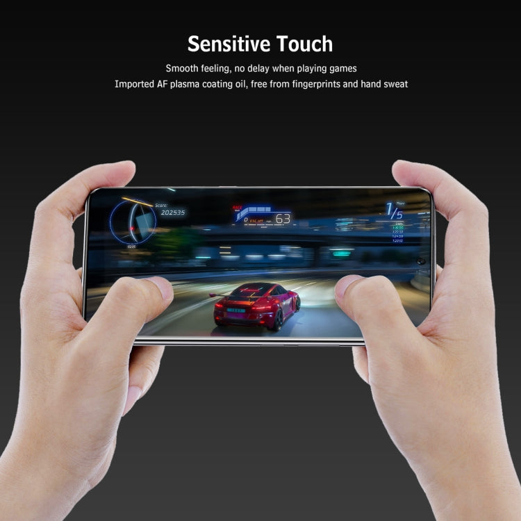 For Realme 12 Pro / 12 Pro+ ENKAY Easy Install Hot Bending Full Coverage Side Glue Tempered Glass Film - free shipping - PMC Jewellery - Order now!