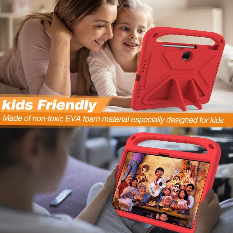 For Honor Pad 9 12.1 Handle EVA Shockproof Tablet Case with Holder(Red) - Honor by PMC TechLife | Online Shopping South Africa | PMC TechLife | Buy Now Pay Later Mobicred