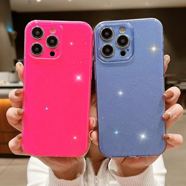 For iPhone 16 Plus Jelly Glitter Solid Color TPU Phone Case(Gray) - iPhone 16 Plus Cases by PMC TechLife | Online Shopping South Africa | PMC TechLife | Buy Now Pay Later Mobicred