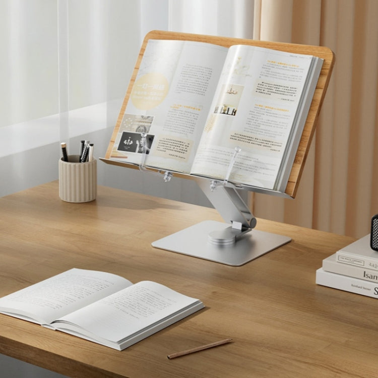 BG-2VB Adjustable Laptop Holder Hands-Free 360 Degrees Rotating Book Stand for Reading - Laptop Stand by PMC Jewellery | Online Shopping South Africa | PMC Jewellery | Buy Now Pay Later Mobicred