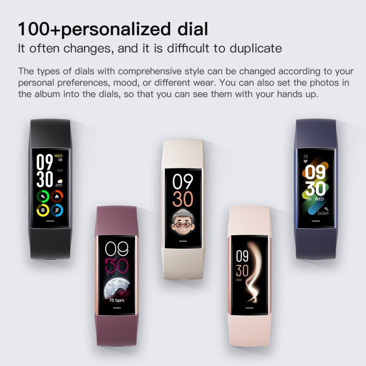 C80 IP67 Waterproof Smart Bracelet Sport Fitness Tracker(Pink) - Smart Wristbands by PMC TechLife | Online Shopping South Africa | PMC TechLife | Buy Now Pay Later Mobicred