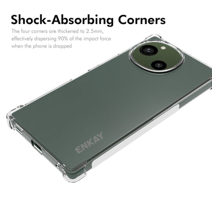 For Sharp Aquos R9 ENKAY Hat-Prince Transparent TPU Shockproof Phone Case - More Brand by ENKAY | Online Shopping South Africa | PMC Jewellery | Buy Now Pay Later Mobicred