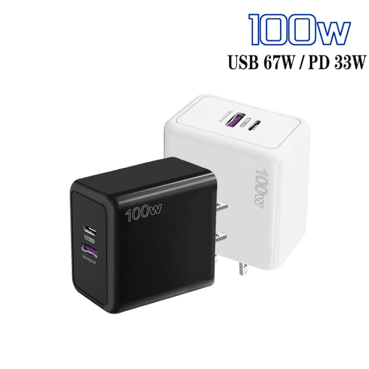USB 67W / PD 33W Super fast Charging Full Protocol Mobile Phone Charger���US Plug(Black) - USB Charger by PMC TechLife | Online Shopping South Africa | PMC TechLife | Buy Now Pay Later Mobicred