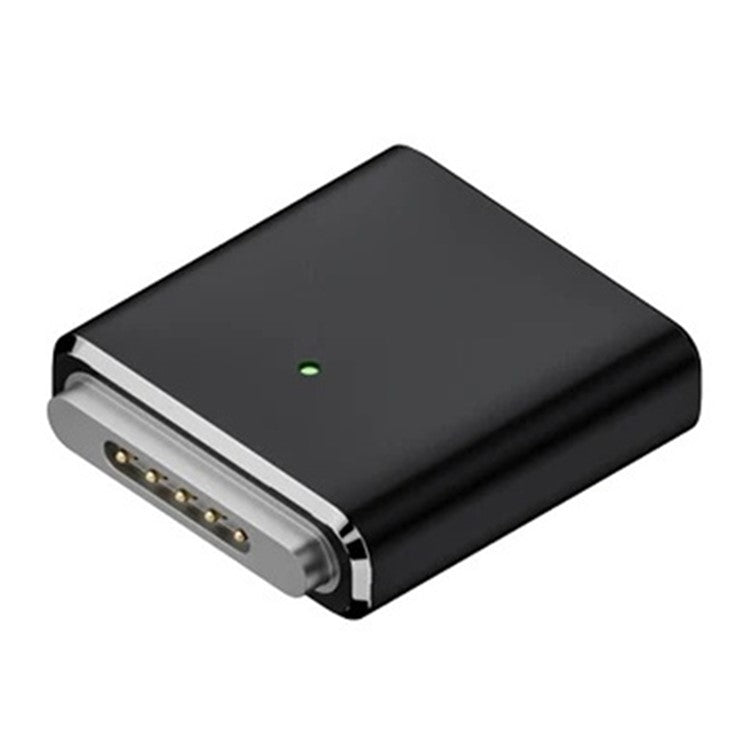 PD100W MagSafe 3 to Type-C Female Magnetic Charging Adapter for MacBook(Black) - Cable & Adapter by PMC Jewellery | Online Shopping South Africa | PMC Jewellery | Buy Now Pay Later Mobicred