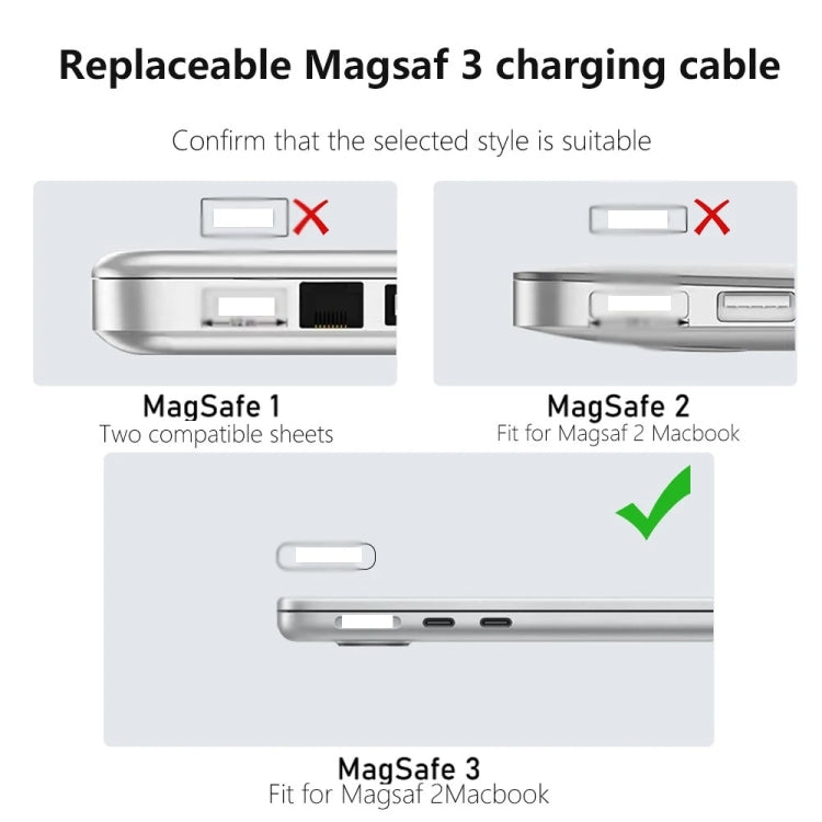 PD100W MagSafe 3 to Type-C Female Magnetic Charging Adapter for MacBook(Black) - Cable & Adapter by PMC Jewellery | Online Shopping South Africa | PMC Jewellery | Buy Now Pay Later Mobicred