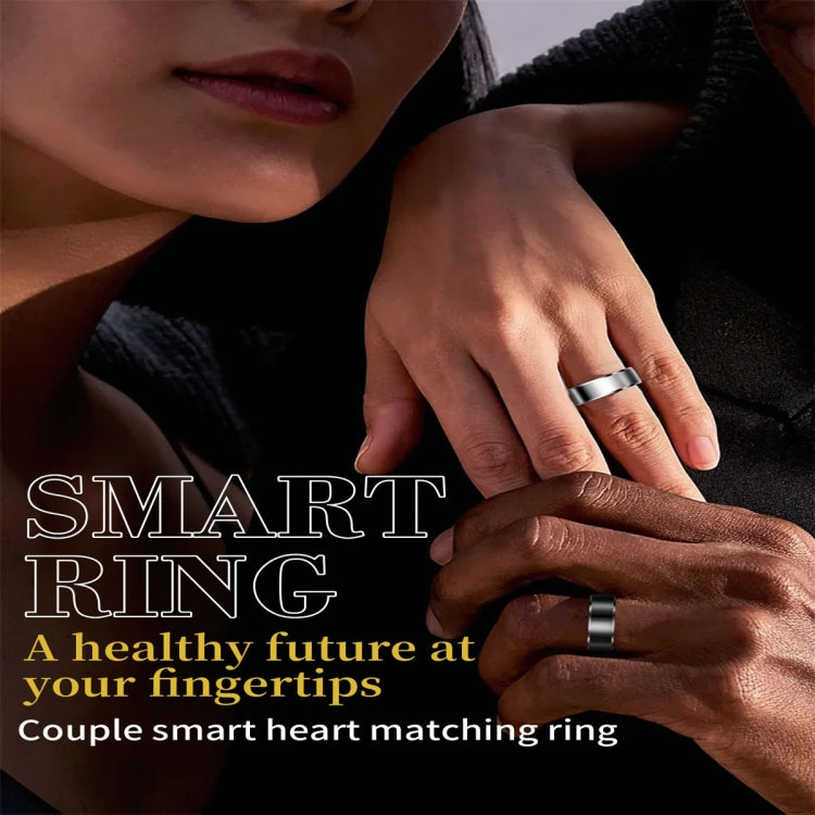 R6 SIZE 9 Smart Ring, Support Heart Rate / Blood Oxygen / Sleep Monitoring(Black) - Smart Rings / Smart Telephones by PMC TechLife | Online Shopping South Africa | PMC TechLife | Buy Now Pay Later Mobicred