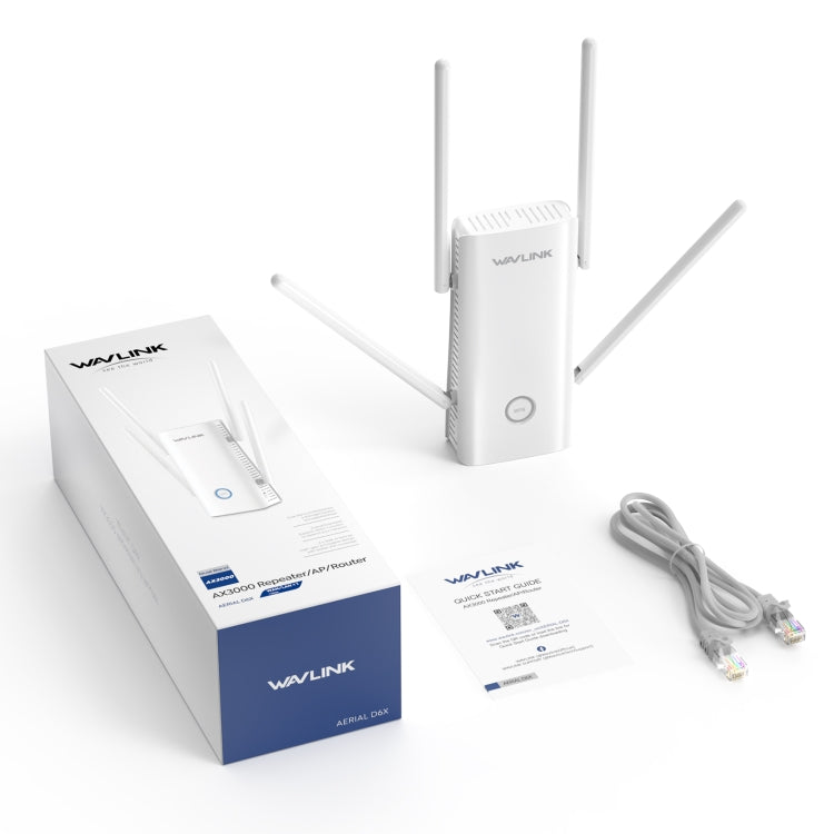 Wavlink WN583AX3 AX3000 Dual Band WiFi Repeater/AP/Router/Mesh Mode WiFi Extender, Plug:US Plug - Wireless Routers by WAVLINK | Online Shopping South Africa | PMC Jewellery | Buy Now Pay Later Mobicred