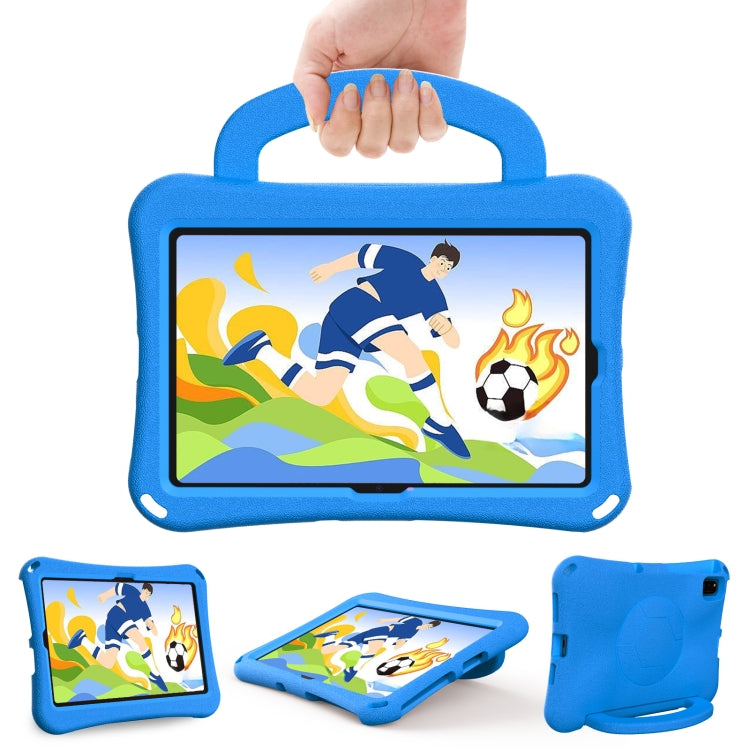 For Lenovo Tab K10 TB-X6C6F 10.3 Handle Football Shaped EVA Shockproof Tablet Case(Blue) - free shipping - PMC TechLife - Order now!