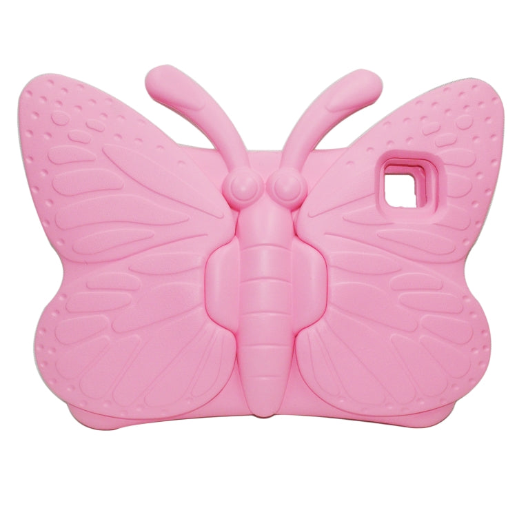 For iPad Air 11 2025 / 2024 Butterfly Bracket Kids EVA Shockproof Tablet Case(Pink) - free shipping - PMC TechLife - Order now!